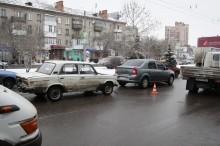 В Кременчуге столкнулись 4 машины (ФОТО, ВИДЕО)