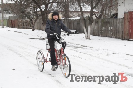 Кременчужанин заказал себе велосипед из Лондона (ФОТО)