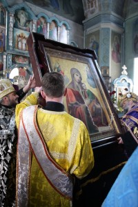 В Кременчуг привезли чудотворную икону Божией Матери «Страстная»