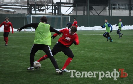 ФУТБОЛ.  Контрольный матч. «Кремень» - «Шпола-ЛНЗ-Лебедин» 1:1. ДОПОЛНЕНО.