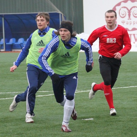 ФУТБОЛ.  Контрольный матч. «Кремень» - «Шпола-ЛНЗ-Лебедин» 1:1. ДОПОЛНЕНО.