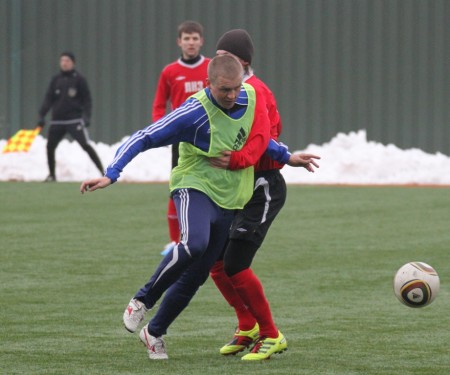 ФУТБОЛ.  Контрольный матч. «Кремень» - «Шпола-ЛНЗ-Лебедин» 1:1. ДОПОЛНЕНО.