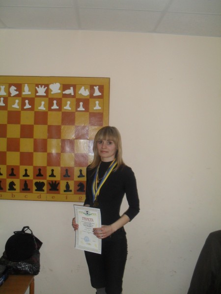ШАХМАТЫ. Лариса Яровая стала чемпионкой 2012 года.