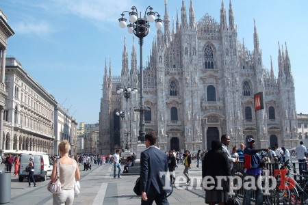 Весенний Милан (ВИДЕОзарисовка)