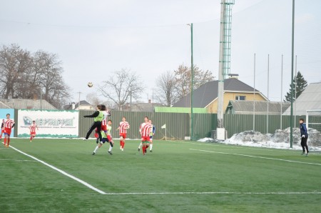 ФУТБОЛ. Контрольный матч «Кремень» - «Горняк-Спорт» 2:2.