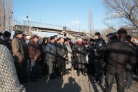 Работники ЖБШ вышли на митинг, требуя зарплату и работу (ФОТО, ВИДЕО)