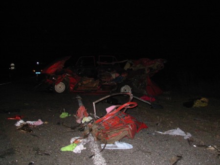 Вчера под Кременчугом в ДТП погибли 4 человека