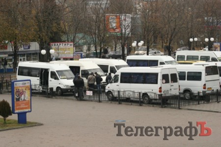 Часть кременчугских маршуткок, следующих на Киев, 5 апреля ехала в объезд