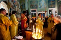 Пасхальное богослужение в Свято-Успенском соборе (ФОТОРЕПОРТАЖ)