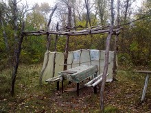 На острове Зелёный снесли незаконные постройки (ФОТО)