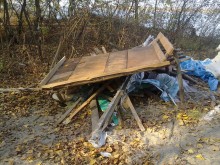 На острове Зелёный снесли незаконные постройки (ФОТО)