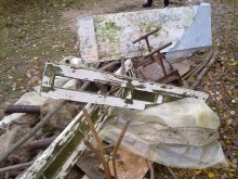 На острове Зелёный снесли незаконные постройки (ФОТО)