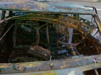 В Кременчуге опять подожгли автомобиль – «ВАЗ-2106»