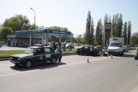 В Кременчуге автомобиль Daewoo столкнулся в лобовую с «ГАЗелью» (ФОТО, ДОПОЛНЕНО)