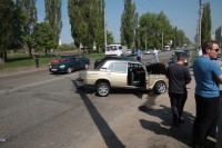 Возле "Простора" в лобовую столкнулись Mitsubishi Lancer и «ВАЗ-2106» (ВИДЕО, ФОТО)