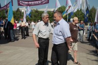 Коммунисты - за мораторий на поднятие цен и тарифов, «Свобода» - за снятие депутатской неприкосновенности. Вместе — против власти! (ФОТО, ВИДЕО)