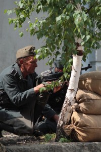 Кременчужанам показали реконструкцию боя за Берлин (Фото, Видео)