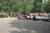 Кременчужанам показали реконструкцию боя за Берлин (Фото, Видео)