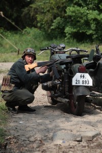 Кременчужанам показали реконструкцию боя за Берлин (Фото, Видео)