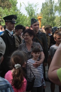 Кременчужанам показали реконструкцию боя за Берлин (Фото, Видео)