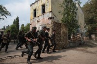 Кременчужанам показали реконструкцию боя за Берлин (Фото, Видео)