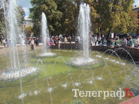 Фонтаны в Кременчуге будут работать по графику