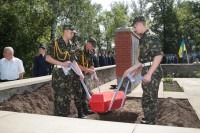 В Белецковке захоронили останки советского лётчика, погибшего в 1941 году под Кременчугом (ФОТОРЕПОРТАЖ)