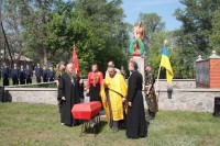 В Белецковке захоронили останки советского лётчика, погибшего в 1941 году под Кременчугом (ФОТОРЕПОРТАЖ)