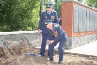 В Белецковке захоронили останки советского лётчика, погибшего в 1941 году под Кременчугом (ФОТОРЕПОРТАЖ)