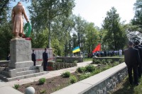 В Белецковке захоронили останки советского лётчика, погибшего в 1941 году под Кременчугом (ФОТОРЕПОРТАЖ)