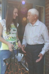 Как «ТелеграфЪ» поздравлял ветеранов с Днем Победы (ФОТОРЕПОРТАЖ)