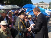 В Кременчуге в честь 67-й годовщины Победы прошел праздничный митинг (ФОТОРЕПОРТАЖ)