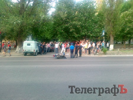 За сутки в Кременчуге пострадали трое скутеристов