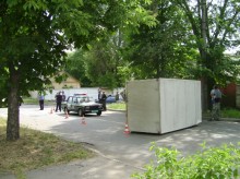 В центре Кременчуга внедорожник Nissan врезался в «ГАЗель» (ФОТО)