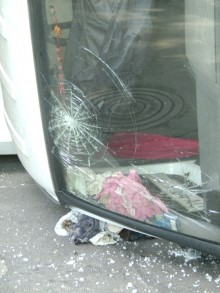 В центре Кременчуга внедорожник Nissan врезался в «ГАЗель» (ФОТО)