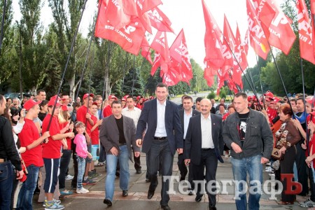 Кличко в Кременчуге собирал аншлаги (ФОТОРЕПОРТАЖ)
