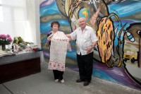 В Кременчуге появился «музей под открытым небом» (ФОТОРЕПОРТАЖ)