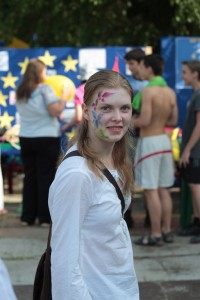 В Кременчуге ко Дню Европы открылся европейский квартал  (ФОТОРЕПОРТАЖ)