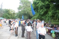 В Кременчуге ко Дню Европы открылся европейский квартал  (ФОТОРЕПОРТАЖ)