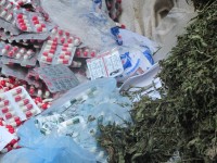 На Полтавщине сожгли 130 кило наркотиков (ФОТО)