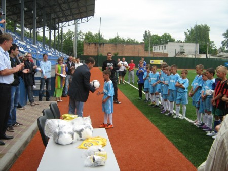 Кременчугские юные футболисты стали победителями турнира «Кубок наций Данон»