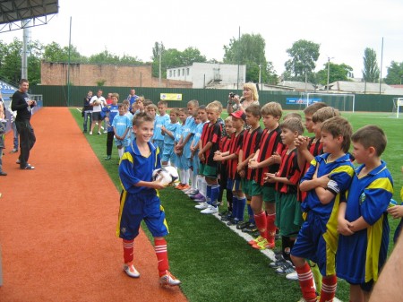 Кременчугские юные футболисты стали победителями турнира «Кубок наций Данон»