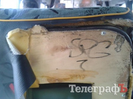 Маршрутки в Кременчуге: пассажиры-вредители (ФОТО)