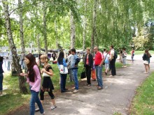 В Кременчуге состоялась первая фотовыставка «на сушке» (ФОТО)