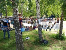 В Кременчуге состоялась первая фотовыставка «на сушке» (ФОТО)