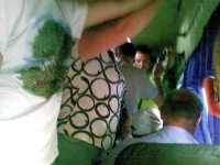 Маршрутки в Кременчуге: без запасного выхода, зато с запаской в салоне(ФОТО)