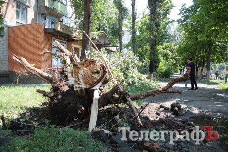 Результаты непогоды в Кременчуге (ФОТО, ВИДЕО)