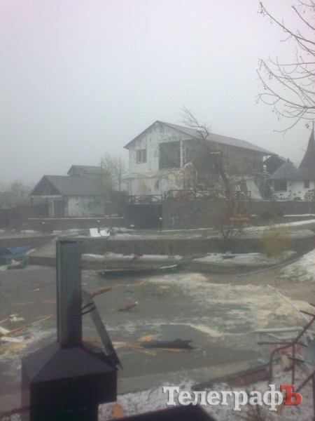 Как разгромило базу отдыха «Маяк» под Кременчугом (ФОТО)