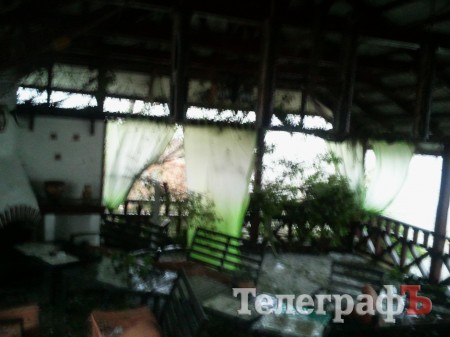 Как разгромило базу отдыха «Маяк» под Кременчугом (ФОТО)