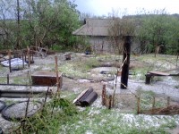 В Каменных Потоках падал град до 30 мм диаметром - МЧС